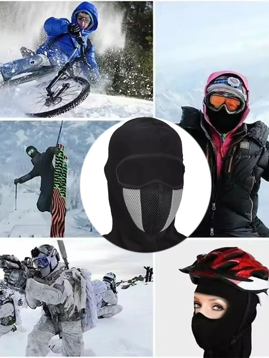 AliExpress GAFASTWO Full Face Mask Cycling Windproof Headgear Motorcycle Balaclava Breathable Outdoor Sports Men CS Mask Head Cover Hat