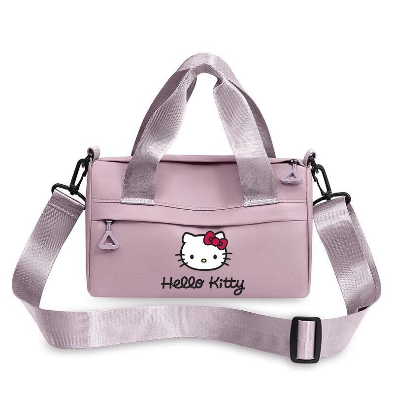 Female Top Handle Tote Bag Handbag Kuromi Hello Kitty Women Bag Shoulderbag Crossbody Messenger Nylon Bags Removable Strap