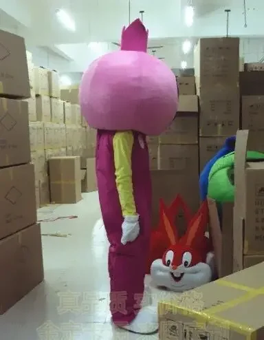 ChristmasPomegranate Fruit Cartoon Mascot Costume Christmas Fancy Dress Halloween Mascot Costume For Halloween Party Event