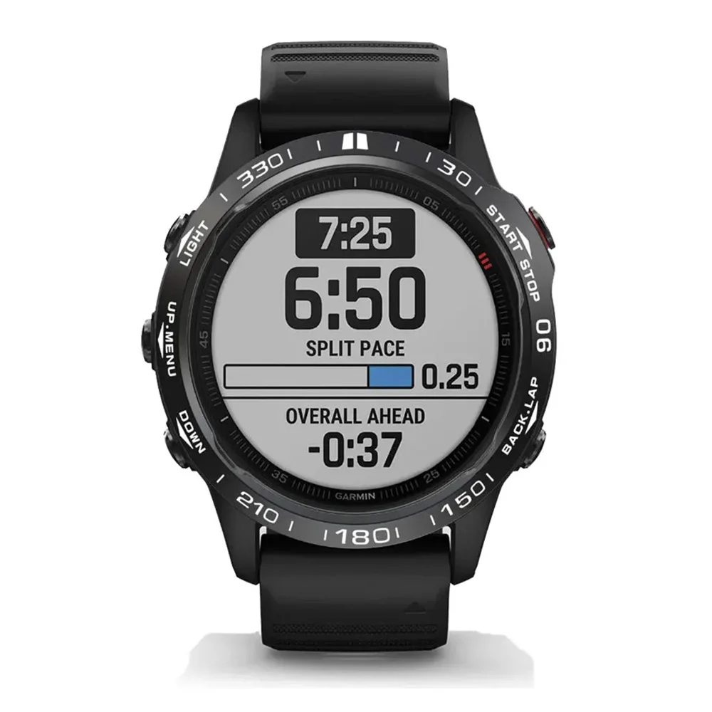 Watch Bezel Ring Styling for Garmin Fenix 6 6X Anti-Collision Metal Stainless Steel Timezone Racing Speed fit Fenix 6/6X Pro