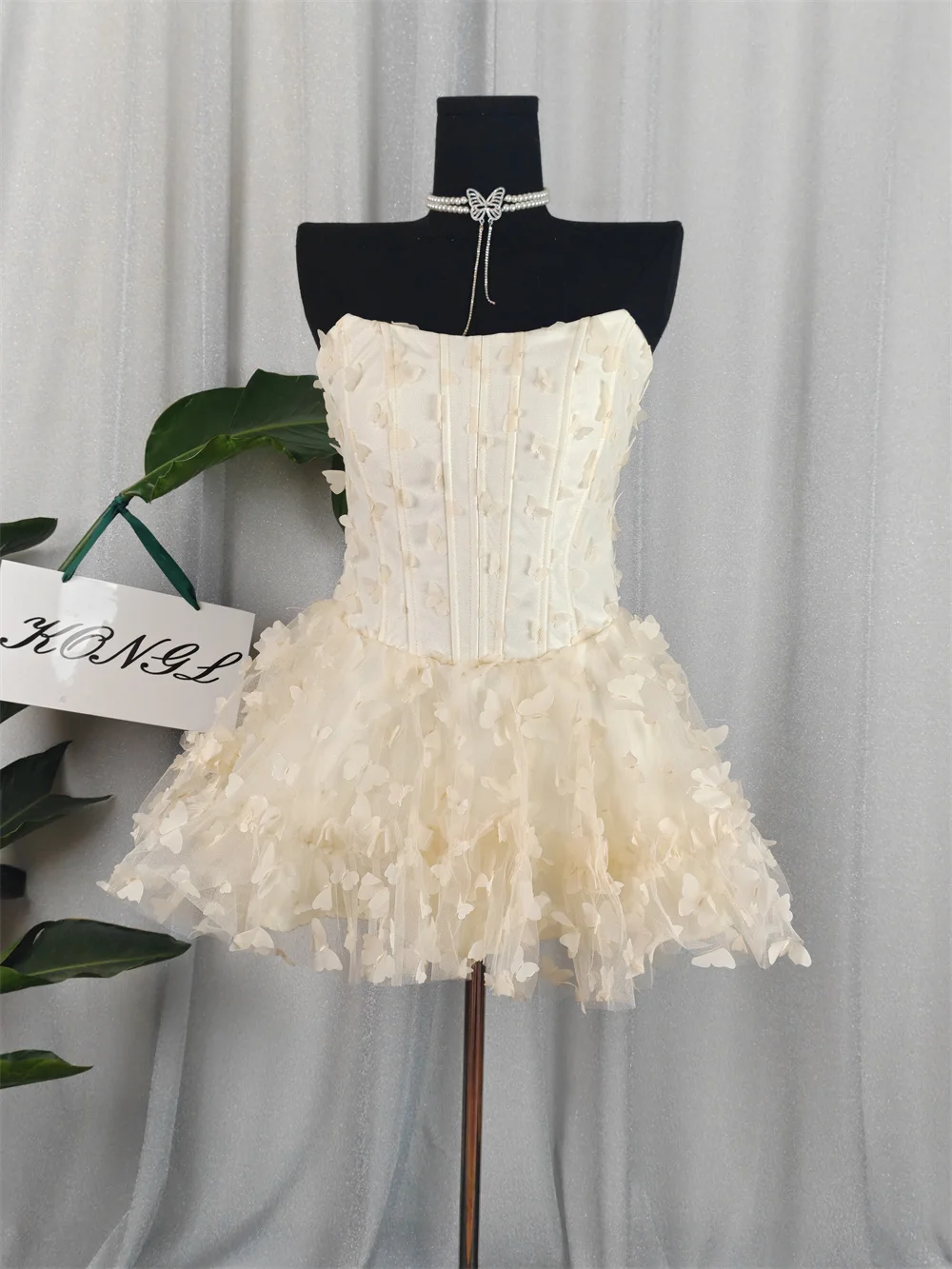 Vestido corto Sexy sin espalda, sin mangas, rosa, línea A, Mini vestidos con pliegues y espalda descubierta para mujer, traje de cumpleaños para Club nocturno