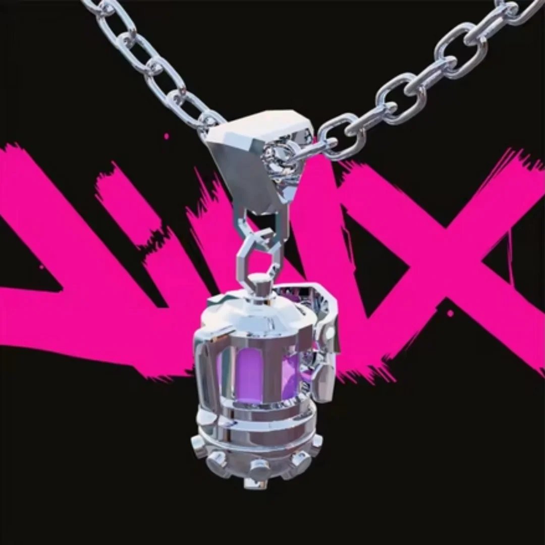 arcane jinx VI Key Chain Man Pendant Ornament Accessories prop