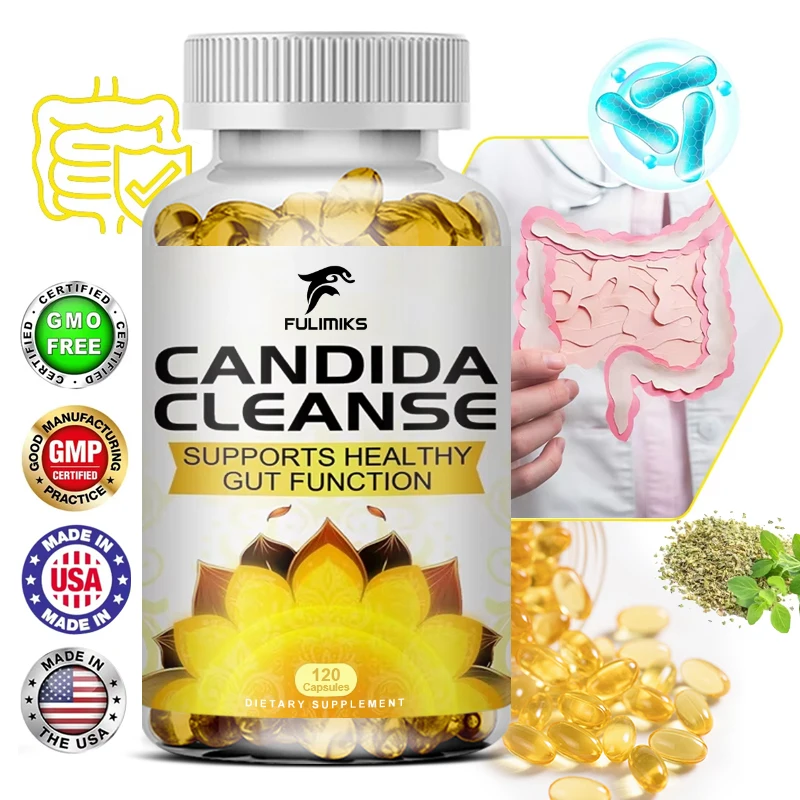 

Очищение Fulimiks Candida — антиоксидант, очищение кишечника и детоксикация, способствующее пищеварение и метаболизм — 120 капсул