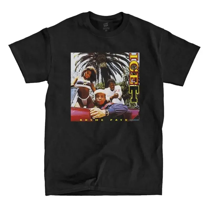 Ice T Rhyme Pays Black Shirt