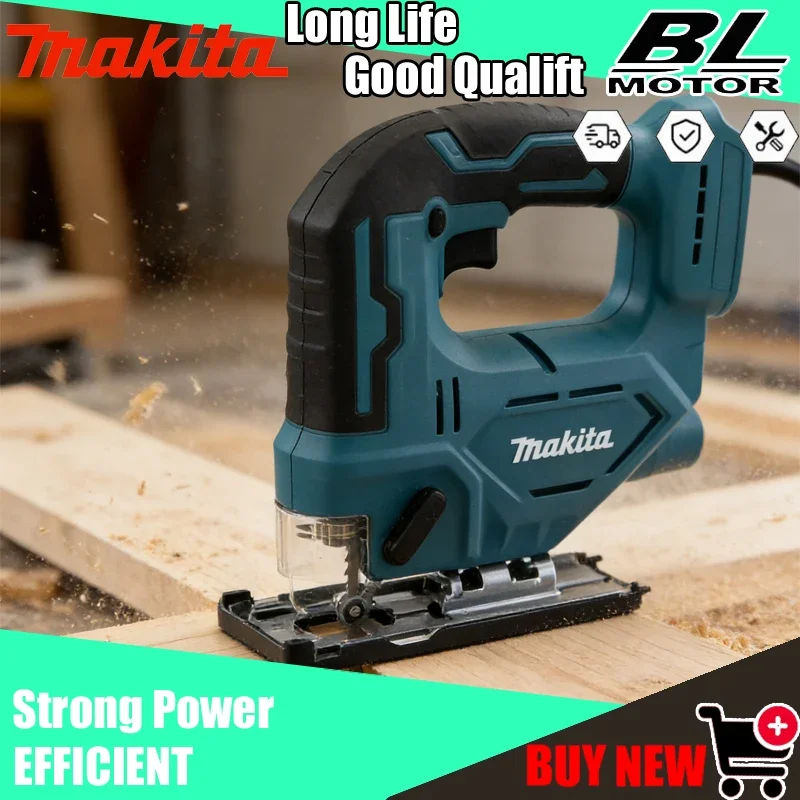 

Makita DJV182Z Brushless Jigsaw 340W Cordless Jig Blade with Barrel Handle Portable Carpenter Power for 18V Batter Electric Tool