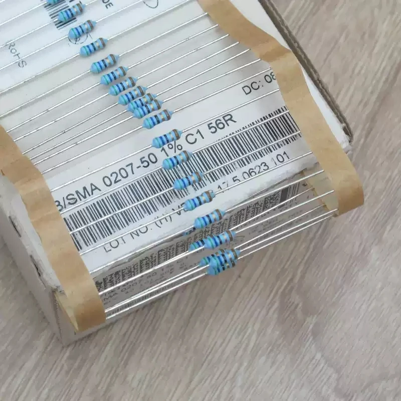 VISHAY-BC 56R resistor MRS25 MBB0207 1% copper foot metal film imported original