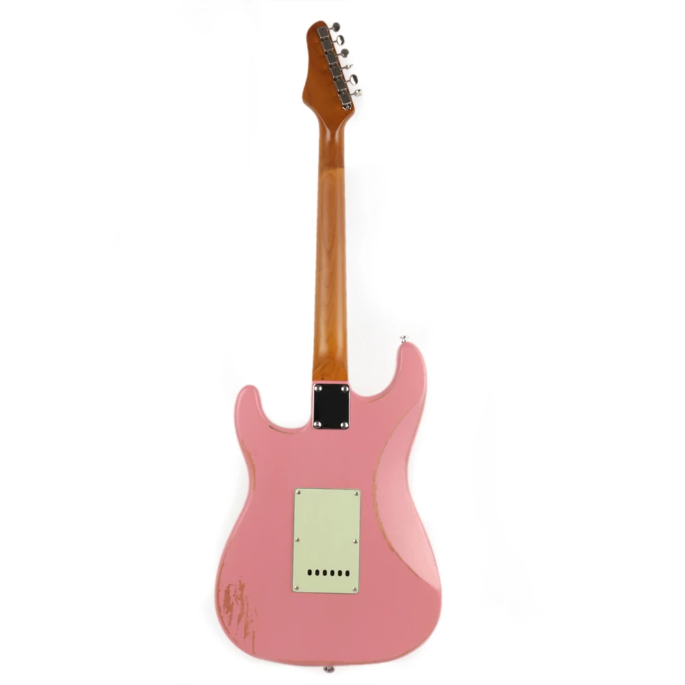 High quality light Relic vintage style hand made electric guitar electricas electro electrique guitare guiter guitarra gitar