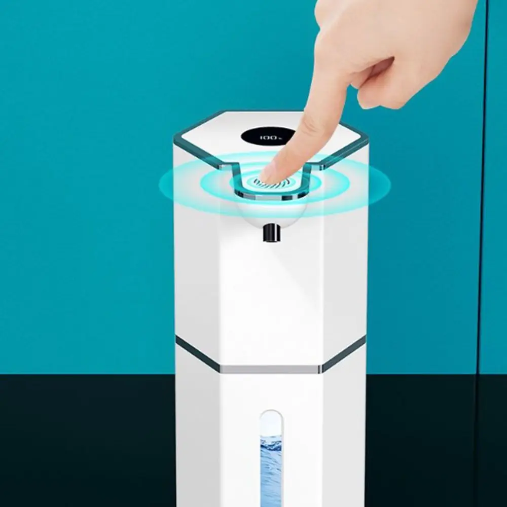 

Автоматический индукционный дозатор мыла на 360 мл с USB перезаряжаемым бесконтактным дозатором для мытья рук водонепроницаемый цифровой дисплей