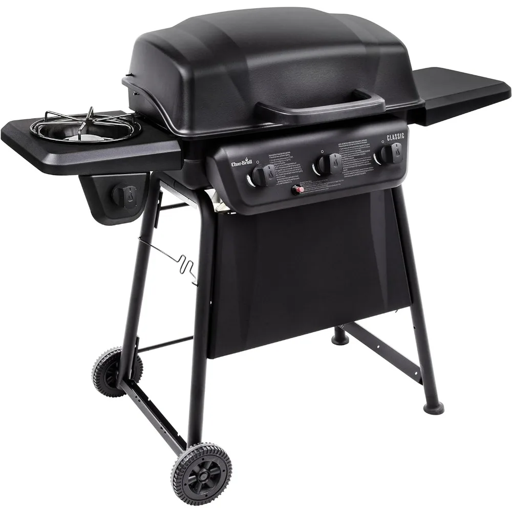 

Convective 3-Burner with Side Burner Propane Gas Stainless Steel Grill - 463773817-P2,BBQ Grills