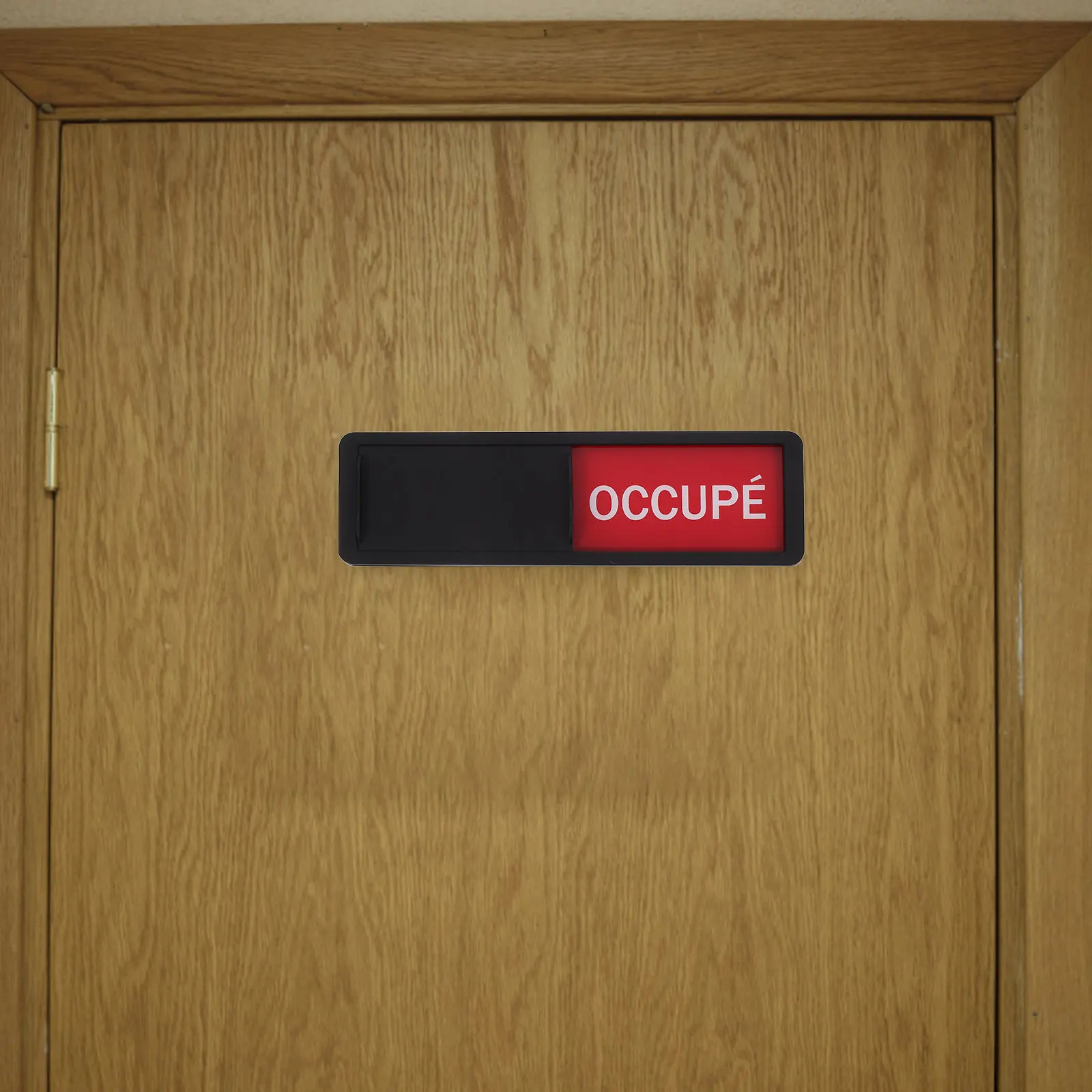 Sliding Door Sign Vacant Occupied Privacy Indicator for Office Conference Room Hotel Hospital Bathroom Restroom Fitting Room