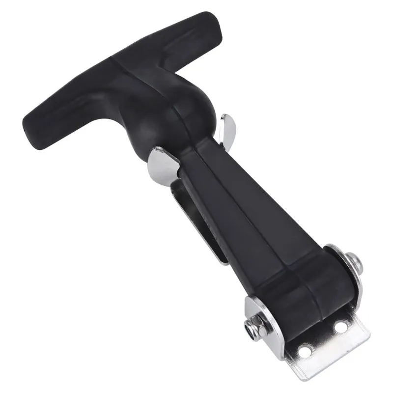 PHFU-T-Handle Rubber Flexible Hasp Draw Latches 4-Pack