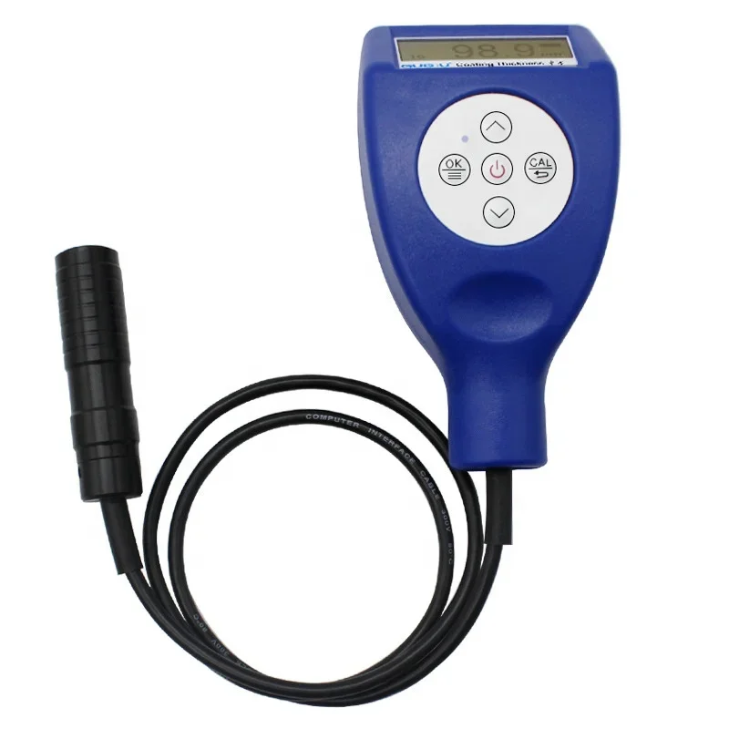 high quality blue gauges meter tester coating check 0-1500um digital Auto car paint thickness gauge