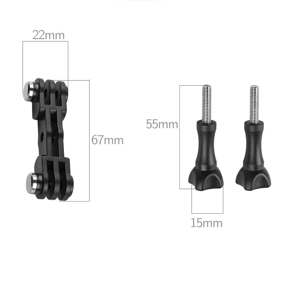 Eyecup de cámara para GoPro Hero Action, soporte de luz de Flash para Selfie