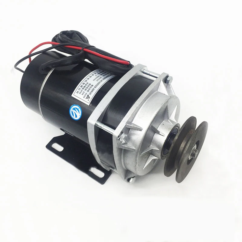 

24V 36/48V Pure Copper DC Brush Motor With 67MM Pulley Mid-mounted Deceleration Electric Tricycle Modification Accessories