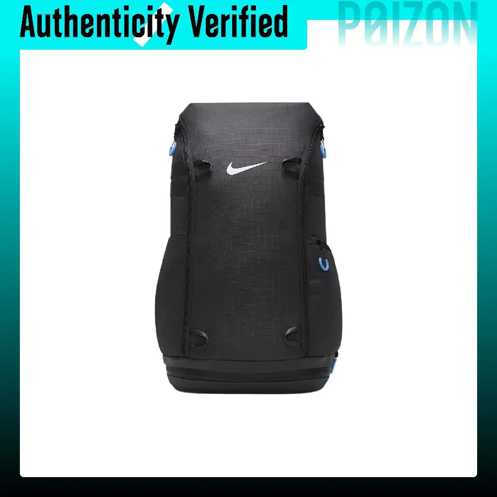 Nike Backpacks Coal Black & University Blue & White HF7048-060