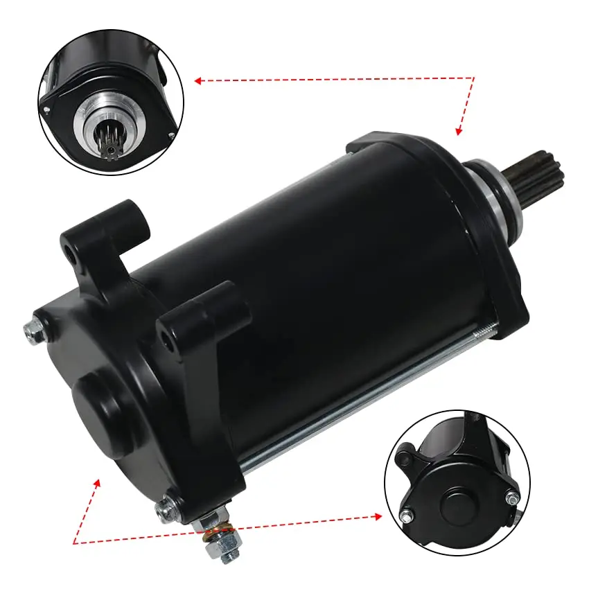 Motorcycle Starter Motor For BMW R1200 R1250 R1250GS/R1200GS K50 K51 R1200RT/R1250RT K52/K53 R1200RS/R1250RS K54 OEM 12418526230