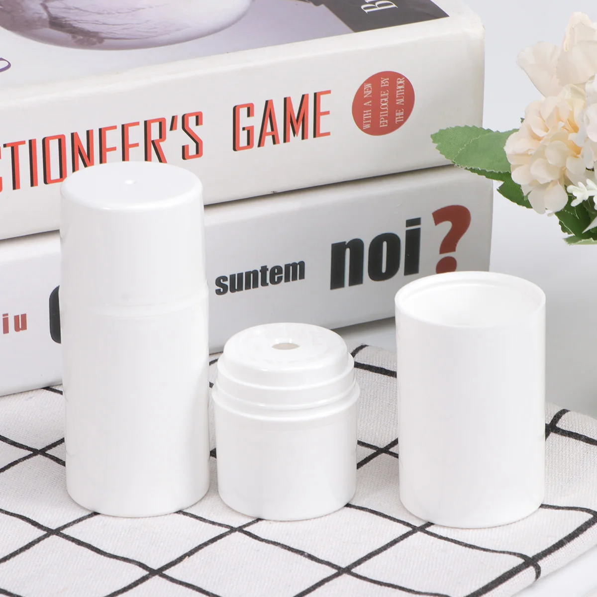 

Press Bottle Foaming Dispensers Plastic Jar with Pump Empty Bottles Travel Lotion Small Travelling