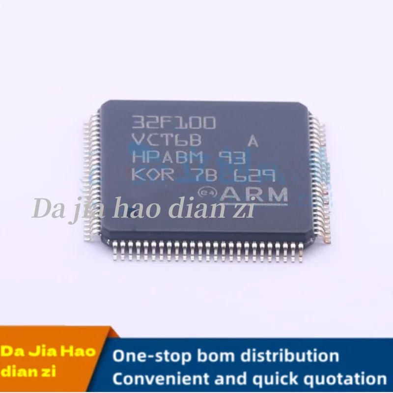 1pcs/lot STM32F100VCT6B STM32F100 LQFP microcontroller ic chips in stock