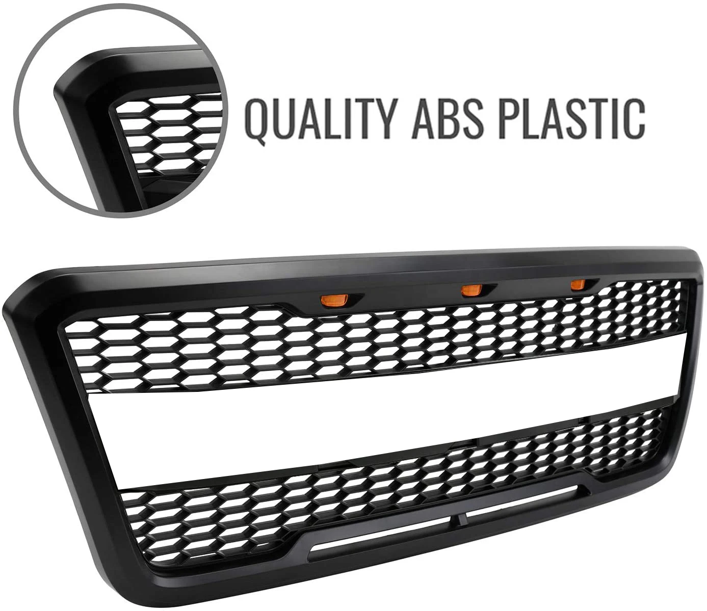 Spedking high quality 2004 2005 2006 2007 2008 bodykit accessories Front Raptor car grille for FORD F150