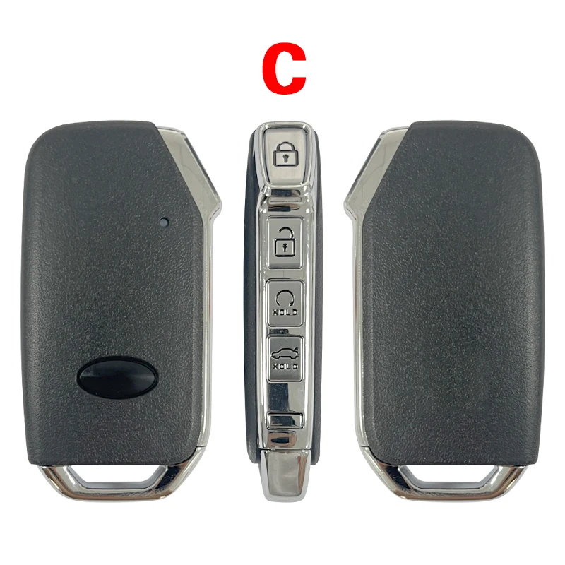 CS051041 3/4Buttons Universal Remote Key Shell For KIA Replacement Key Case Cover With blade