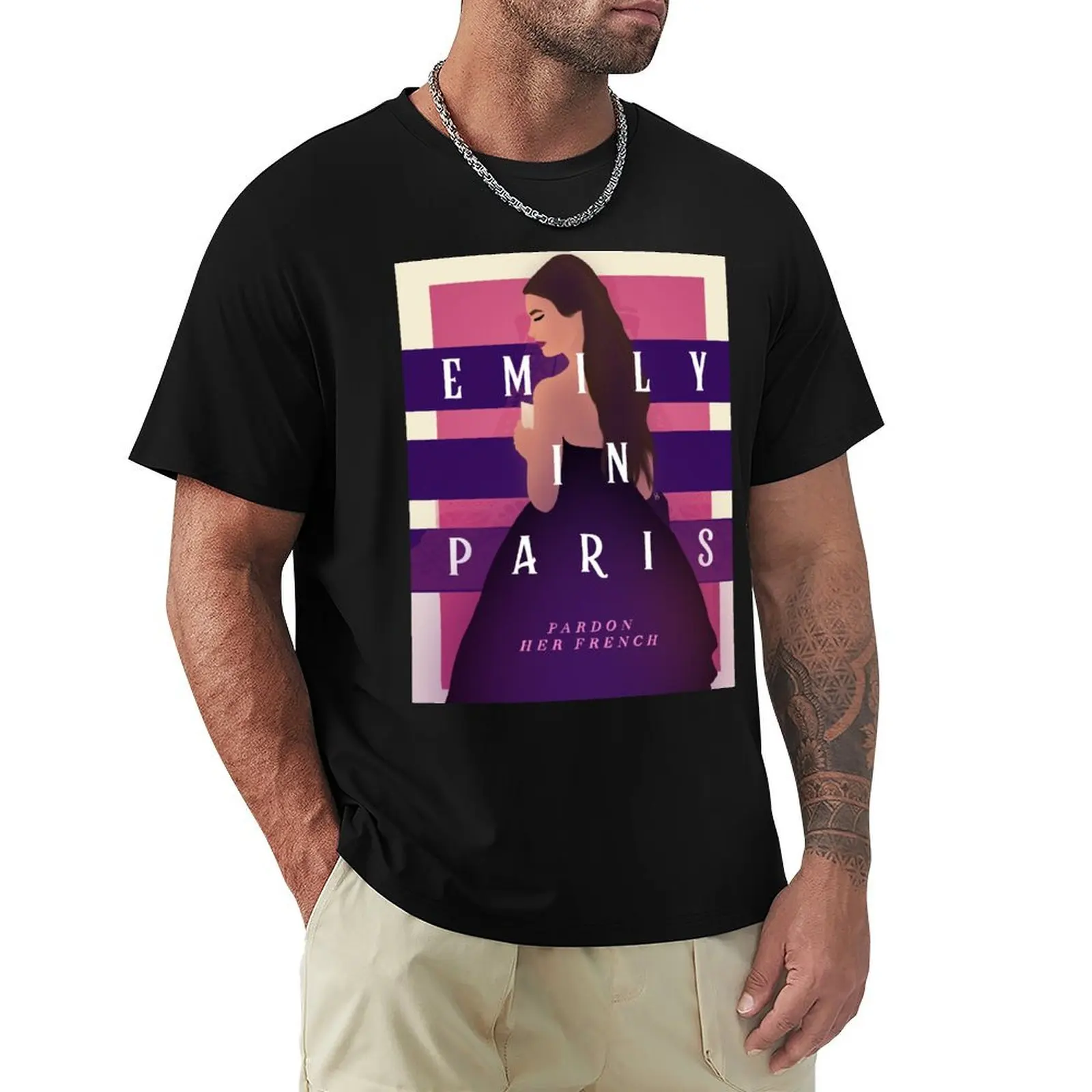 

Emily in Paris T-Shirt shirts graphic valentines clothes new gifts and t-shirts slim fit t shirts for men
