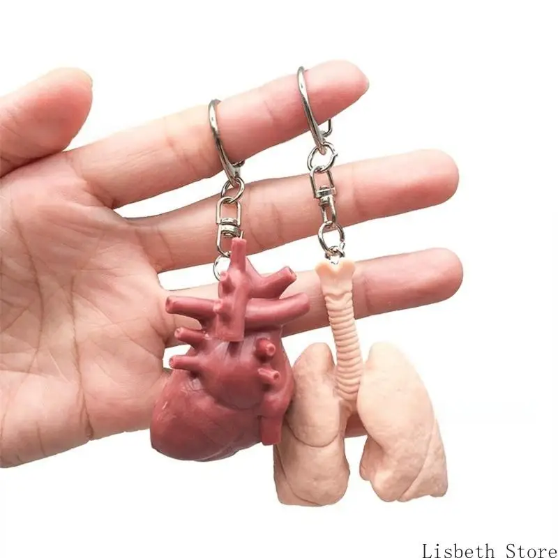 124a реалистичный дизайн ключевой держатель с жизненно важными органами, идеально подходящими для модных взрослых, ищут о себе