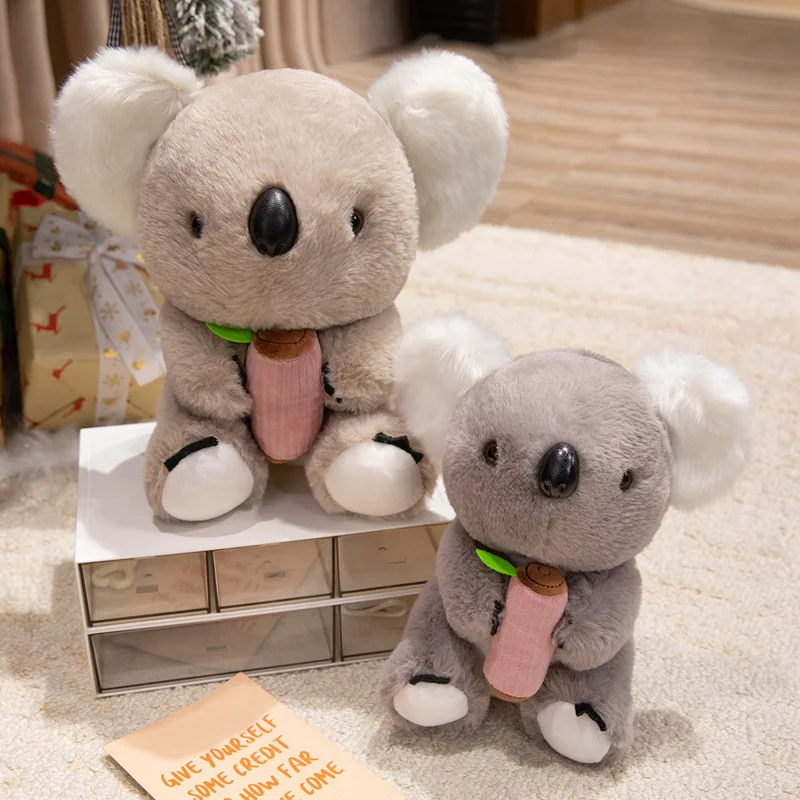 새로운 20cm 큐어 코알라 봉제 인형 부드러운 동물 홈 장식 크리스마스 선물 어린이 생일 선물 동반자 선물