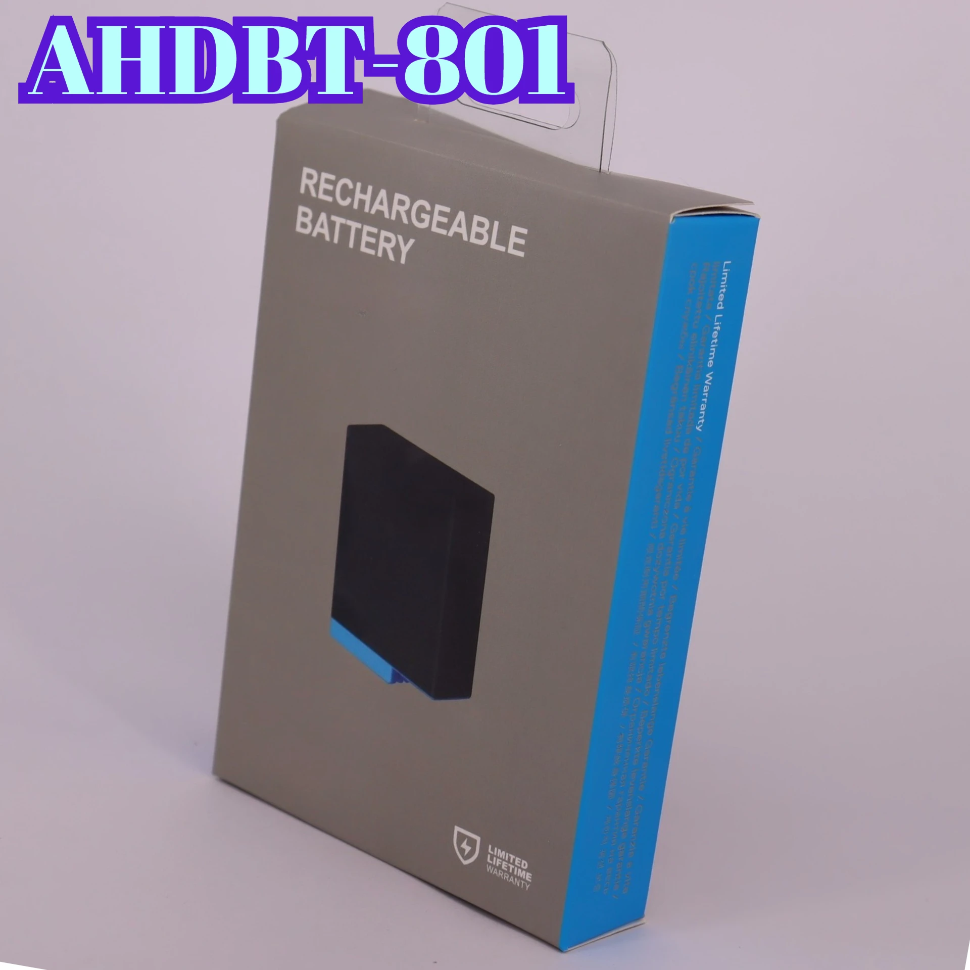 بطارية AHDBT-801 مفككة بالكامل بقدرة 1220 مللي أمبير في الساعة لـ GoPro Hero 8 7 6 11 10 حل مشكلة رمز البطارية الأصلية بدون خطأ اتصال