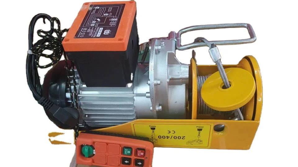 High Quality Mini Crane Kcd Electric Hoist Lifting Motor Winch 220V Small 300Kg 500Kg