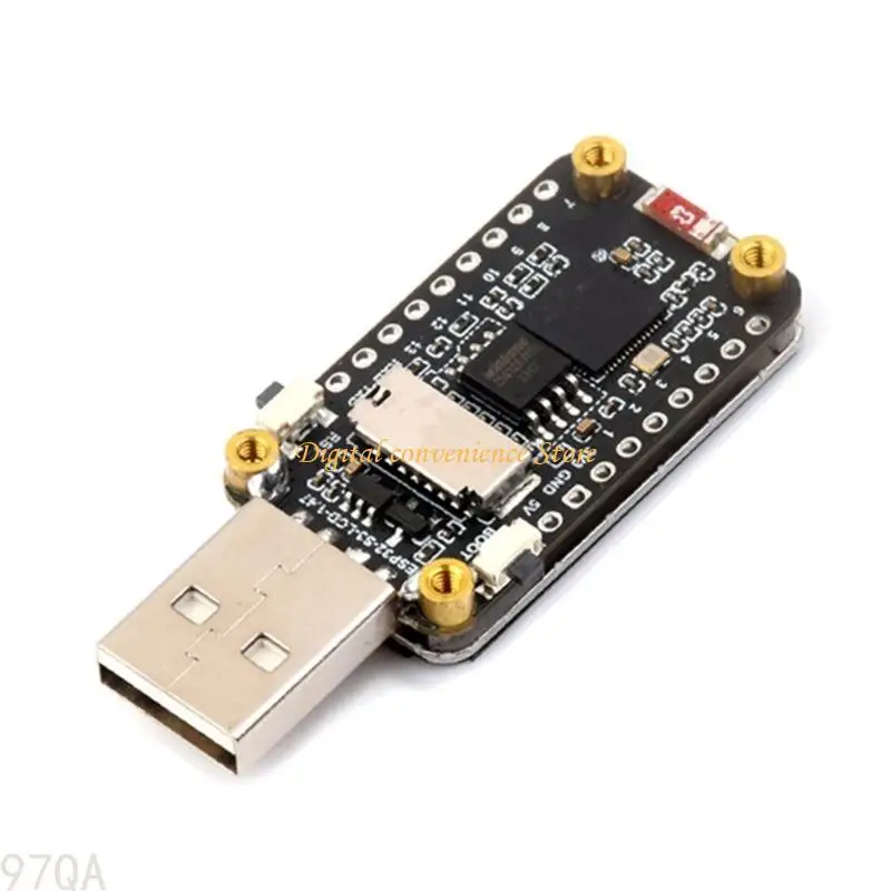 

97QA ESP32 with 1.47" LCD Development Board Support 2.4Ghz WiFi & Capabilities Color LED Effects