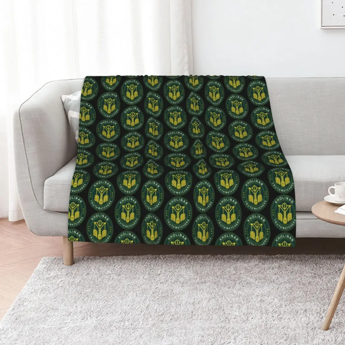 

Brandon Sanderson, Stormlight Archive Sports Team Style, Kholinar Truthwatchers Throw Blanket Flannels Soft Blankets