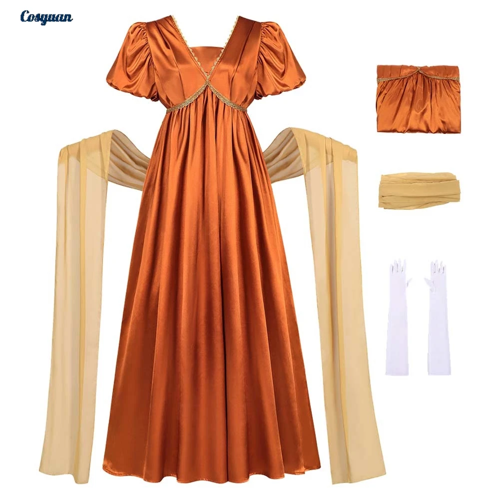 

Halloween Coplay Medieval Dresses Four Colors Cloth Women Adult Party Disguise Roleplay Female Halloween Carnival Outfits Suits