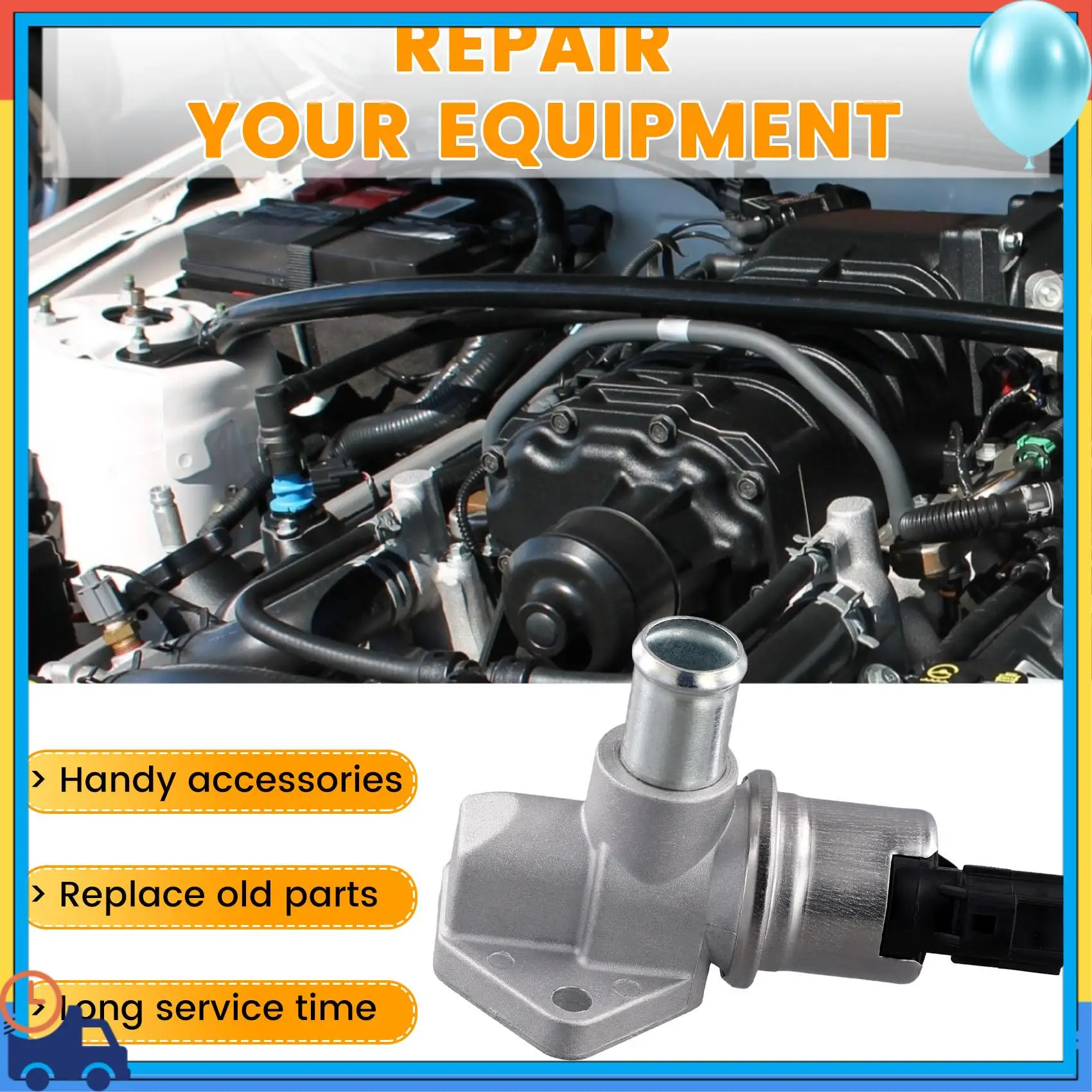 

A90Q-Idle Air Control Valve IAC Speed Stabilizer 2W7Z9F715BA AC412 4J1084 For Mercury Grand Marquis Ford 03-05