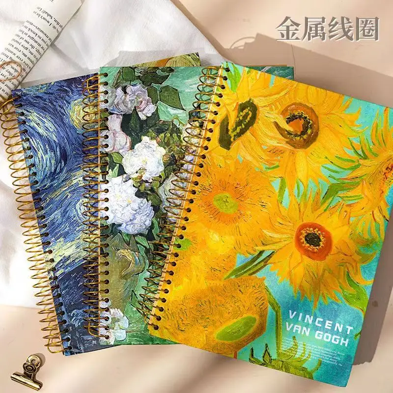 300 Pages Notebook 16K coil book b5 thickened book big horizontal line student simple note-taking diary student homework office