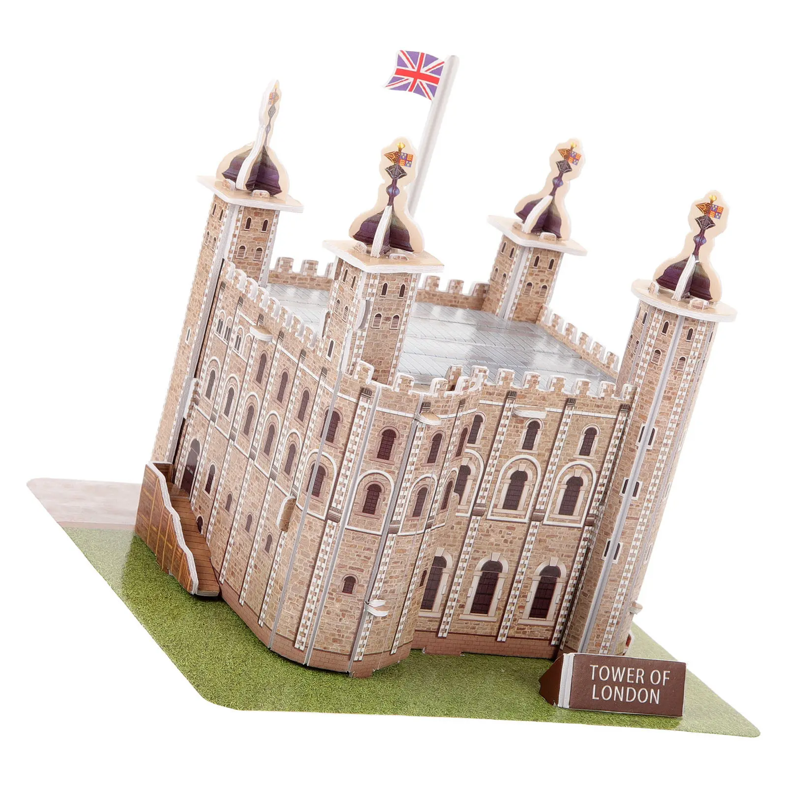 

1 Set 3D London Tower Puzzle Educational Paper Puzzle for Kids Adults Architectural Learning Home Decoration Famous Building