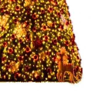 

A53 Large Frame Christmas Tree 4.5m /6/7/8/ 9.1m Light-Up Tree Christmas Decoration Large Tree