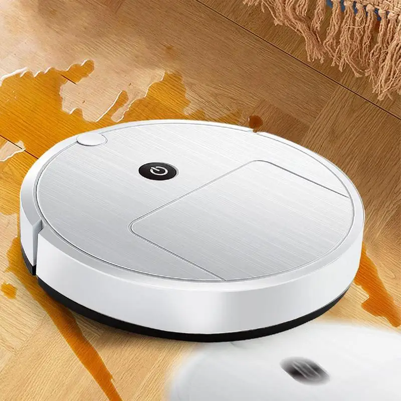 Smart Sweeping and Mop Robot Vacuum Cleaner Dry and Wet Mopping Rechargeable Robot Home Appliance for Apartment Pet Floor