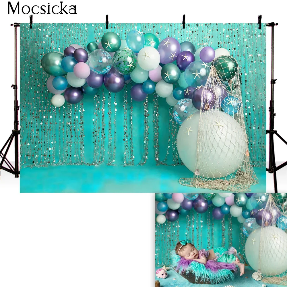 Фон для фотосъемки с изображением торта разбитого весеннего цветочного дня рождения ребенка фон для первого дня рождения новорожденных розовые воздушные шары фоны для фотостудии