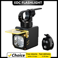 C1700 1700 Lumens Bicycle Light - W/Wireless Remote Control, 4000mAh PX6& Rechargeable Power Bank for Road/MTB