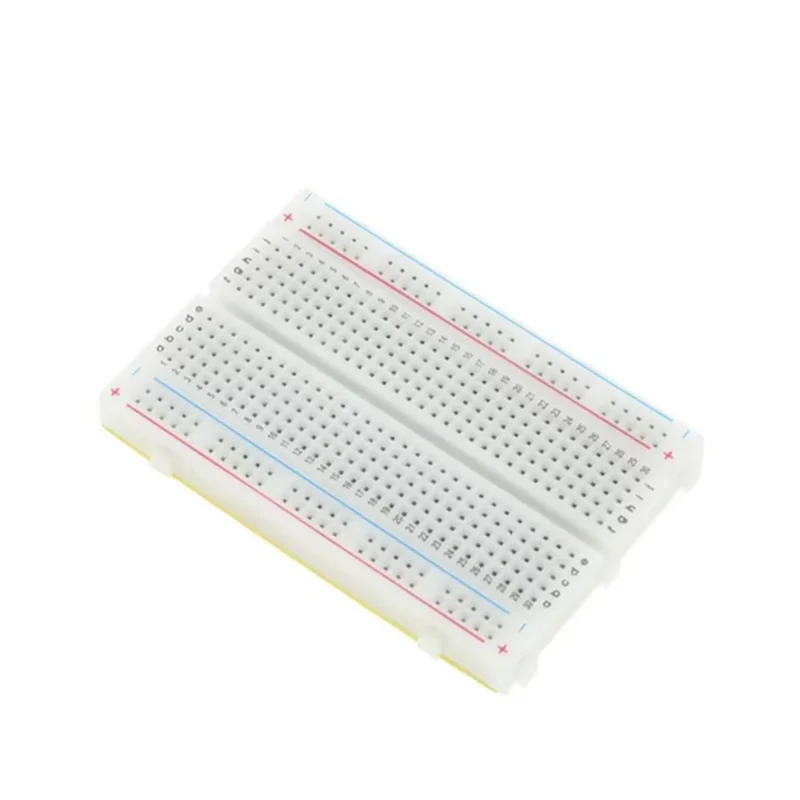 Mini Test Protoboard DIY Bread Board 400 Tie Points Holes Universal Solderless PCB Breadboard For Bus Test Circuit Board MB102
