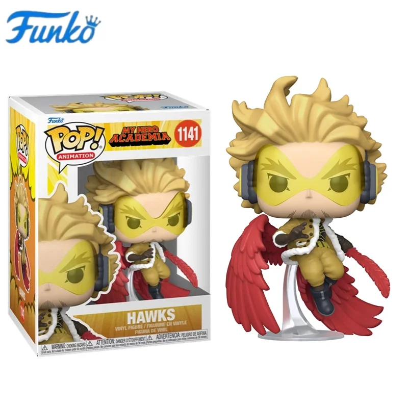 

Funko Pop! Hawks Action Figure Anime My Hero Academia Figure Model Cartoon Cool Desktop Decoration Collectible Toy Kids Gifts