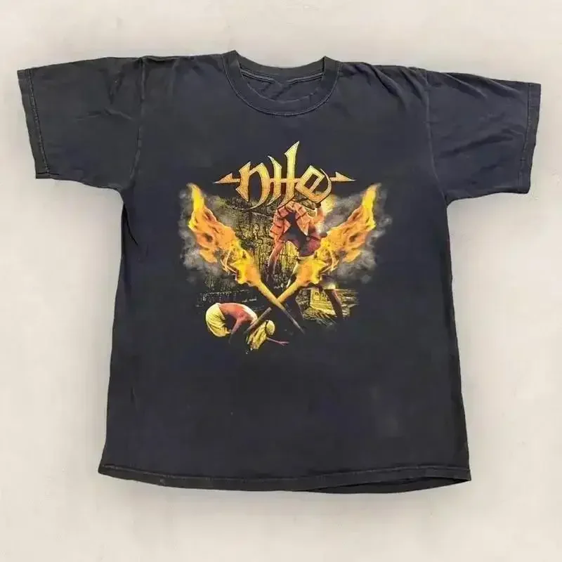 Rare Nile Band Death Metal Black Size S 4Xl T Shirt Tt590