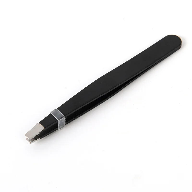 다용도 제모 클립 눈썹 족집게 세트 스테인리스 스틸 블랙 속눈썹 컬러 96 눈썹 클립 메이크업 도구