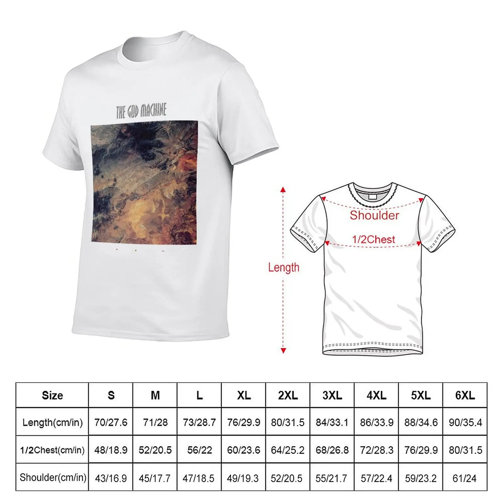 THE GOD MACHINE - scenes from the second storey T-Shirt Large Size Soft Cotton T-Shirt