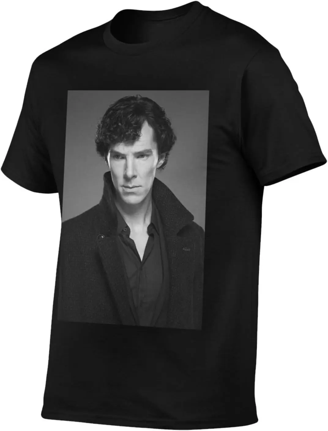 Benedict Cumberbatch Tshirt Short Sleeve 100% Cotton Top Crewneck Tees for Men Women （XSmall-4XLarge）