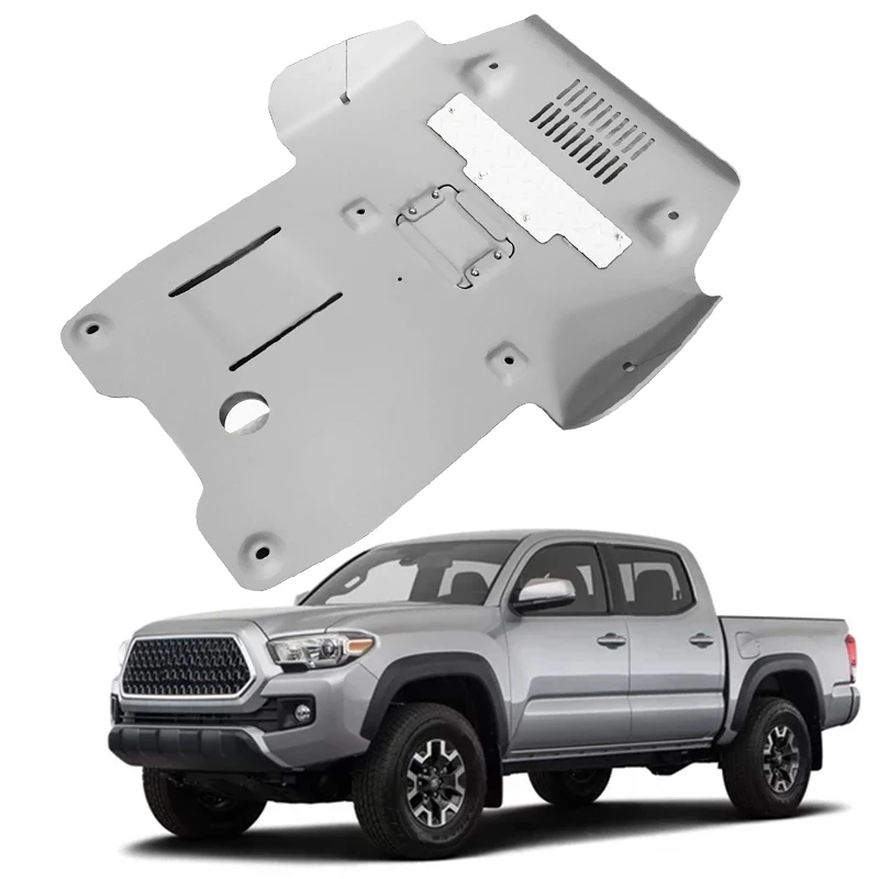 Aluminium Engine Guard Front Skid Plate For Tacoma 2016 2017 2018 2019 2020 2021 2022