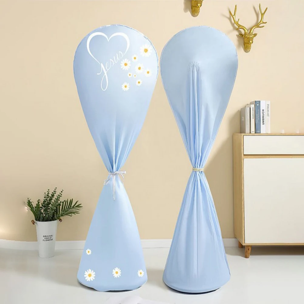Washable Pedestal Cover Waterproof Fan Cover Anti-Pinch Feature Comprehensive Coverage All Inclusive Fan Dust Cover