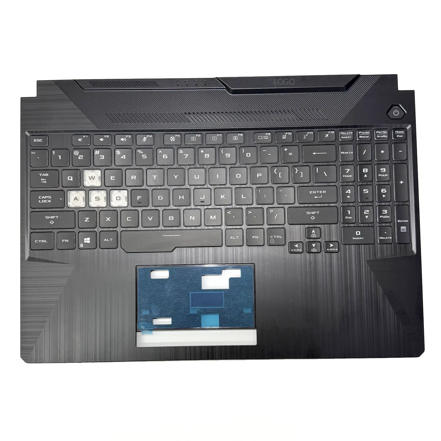 Immagine 6: Per Tastiera Laptop e Scocca C (Palmrest) per Flying Fortress 8/9, Tianxuan 1/2, Tuf Gaming F15, A15, Fx506, Fa506, Fa506Q/H/Iu