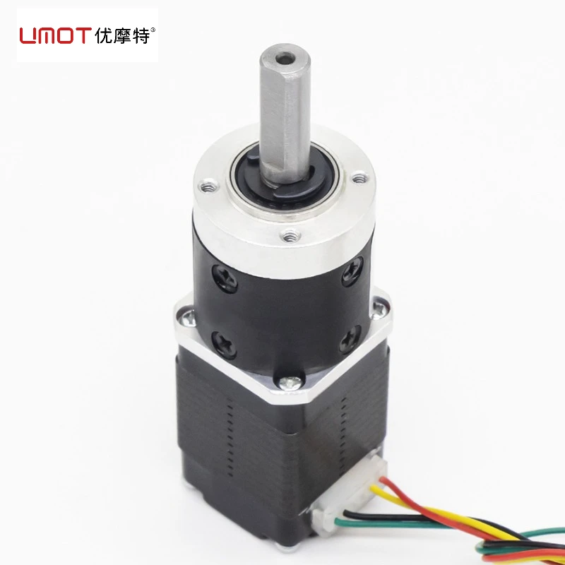UMOT 20mm Nema 8 Stepper Motors with Planetary Gearbox Holding Torque 15-30mN.m 0.5A/0.8A Ratio 1:3.7/5.2/14/19/27/51/71/100/139