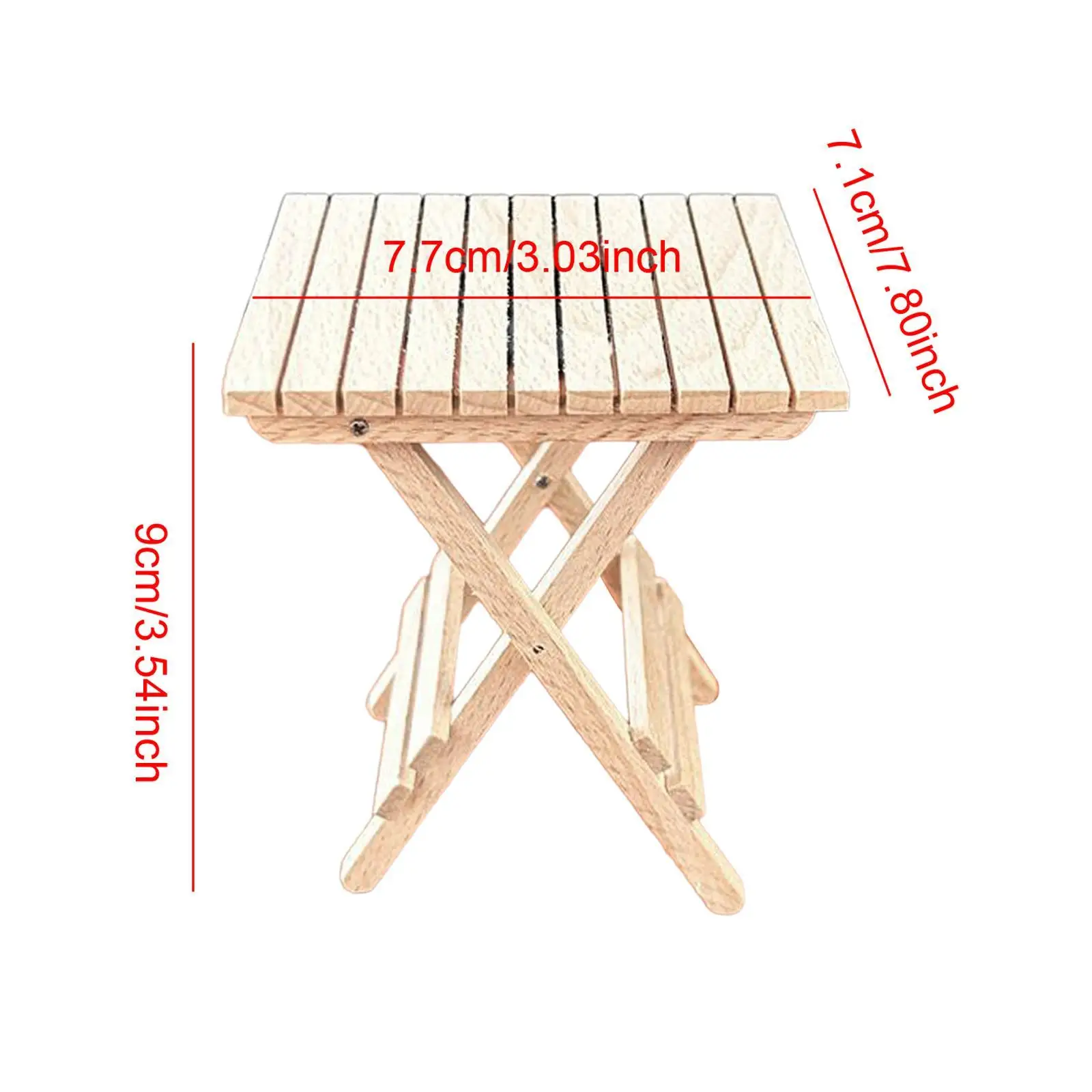 1:6 maison de poupée Table pliante semblant jouer petite Table poupée Miniature Table pour faveur de fête figurine d'action scène affichage filles garçons